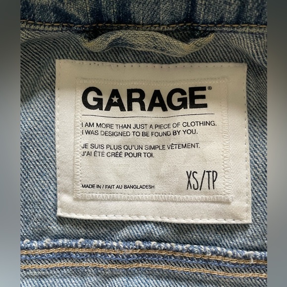 Distressed denim vest - Picture 4 of 4